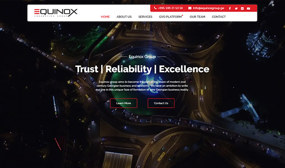 Equinoxgroup.ge Created by Smart Web